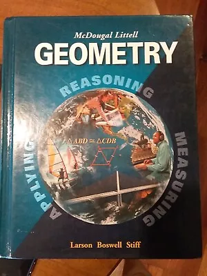 Geometry Grades 9-12: Mcdougal Littell High School Math • $8