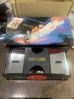 Vintage Waco SHUF-L-CARD Automatic Card Shuffler (Battery Powered) - Working • $9.99