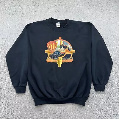 Albuquerque New Mexico Balloon Festival Crewneck Sweatshirt Pullover Size Large • $15.99