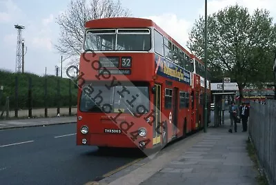 London Transport DMS2506 THX506S Leyland Fleetline Original 35mm Colour Slide • £2