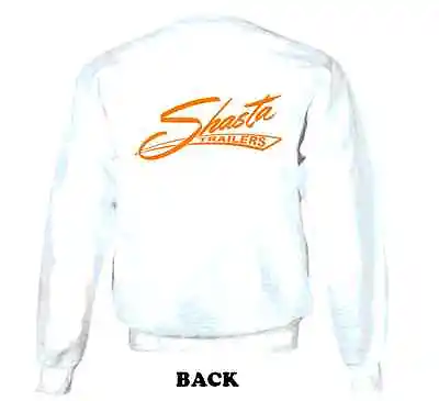 Vintage Shasta Travel Trailer Sweatshirt Orange • $24.99