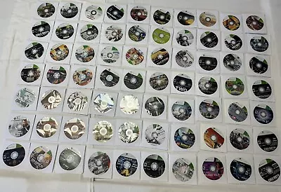 Huge Lot Of 70 Xbox 360 Resurfaced Disc Only Games No Duplicates • $300