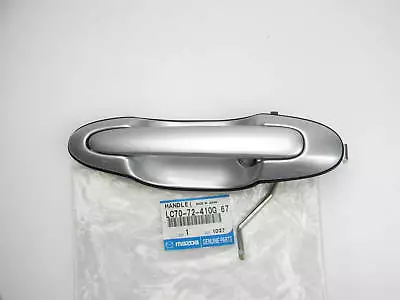 REAR RIGHT (PASSENGERS SIDE) OUTSIDE SILVER DOOR HANDLE OEM 2000-2001 Mazda MPV • $26.95