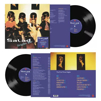 Salad - Singles Bar (Signed Print) (Demon Records) Vinyl 12  Album • £27.99