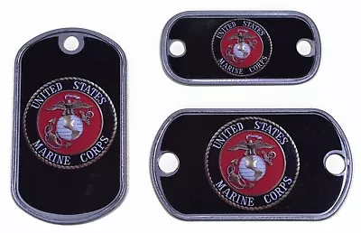 Marines Vinyl Dog Tag - 3 Sizes - Great For Necklaces And Bracelets • $3.49
