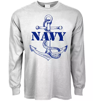 US Navy Shirts Mens Long Sleeve T-shirt Graphic Long Sleeved Tee • $16.89