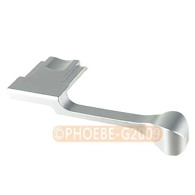 Silver Thumb Up Grip For Fujifilm X-100T X-M1 X-30 X-A2 X-A1 • $15.62