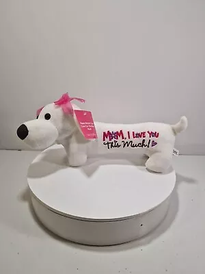 Dan Dee Dachshund Happy Mothers's Day L Love You This Much Plush Toy Dog C1t • $16