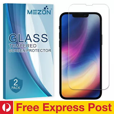 [2 Pack] IPhone 13 Pro (6.1 ) Premium 2.5D Tempered Glass Protectors By MEZON • $23.99