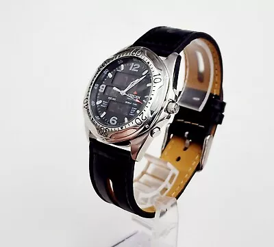 Men JAPAN Vintage 1999 Watch CITIZEN  Promaster  C460-Q01563. Alarm. Chronograph • $188.99