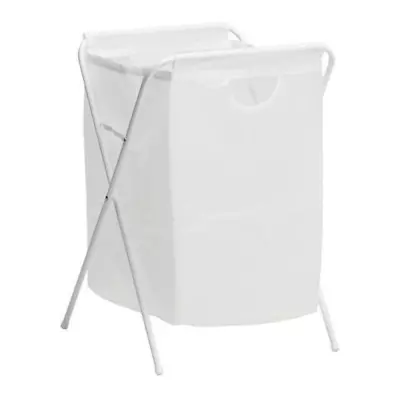 IKEA JALL Laundry Basket Clothes Basket Washing Linen Bag With Foldable Stand • £9.99