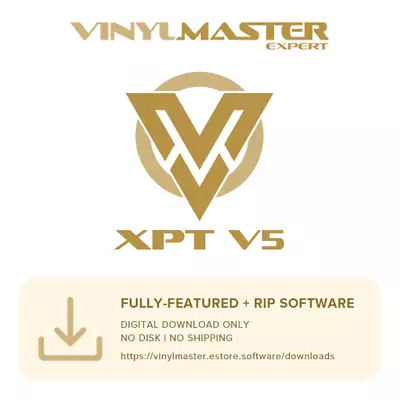 Software Wide Format Printer RIP Clipart VinylMaster XPT Sign Making Program V5 • $900