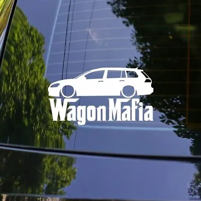 Lowered Station WAGON MAFIA Decal Sticker For VW Golf MK7 SportWagen Estate • $8.99