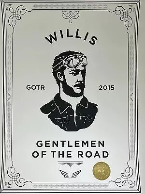 Mumford & Sons - 2015 Poster Willis GOTR Art Print • $161