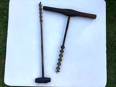 £12.50 • Buy 2 X Vintage Hand Augers