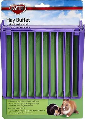 Kaytee Hay Buffet W/ Snap-Lock Lid Assorted  • $12.95