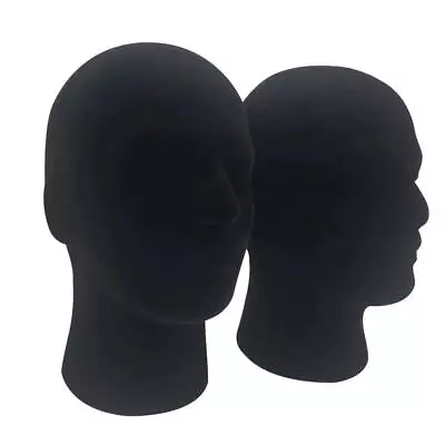Wigs Glasses Cap Foam Manikin Head Male Mannequin Styrofoam Model Display I4H9 • $9.38