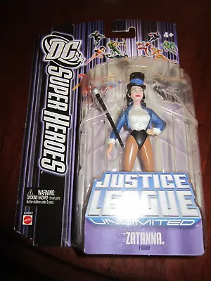 Justice League Unlimited ZATANNA Batman Animated Series DC 2007 Mint On Card • $35