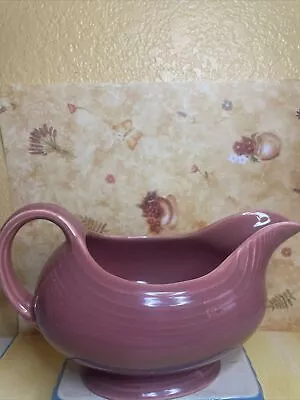 Vintage Fiesta Ware Rose Gravy Sauce Boat Made In USA • $12.90