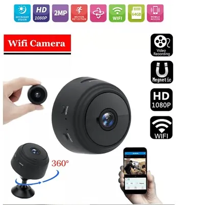Q15 Wireless HD Camera Mini 1080P WIFI WebCam Security Camera HD Night Vision • £15