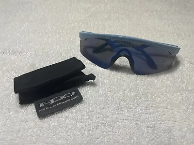 Oakley Razor Blade Heritage Powder Blue Sunglasses - Ice Iridium - NEAR MINT • $249.99