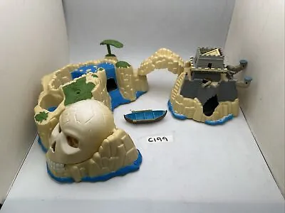 1996 Micro Machines Skull Island With Boat Vintage Galoob • $20