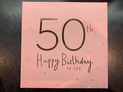 £5 • Buy 50th Birthday Mug In Box, Brand New