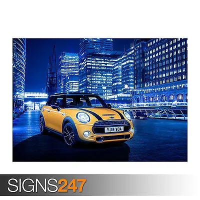 MINI COOPER S (0139) Car Poster - Photo Picture Poster Print Art A0 A1 A2 A3 A4 • £6.25