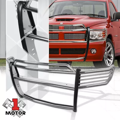 Stainless Steel Grille/Brush/Headlight Guard For 02-05 Dodge Ram 1500/2500/3500 • $292.96