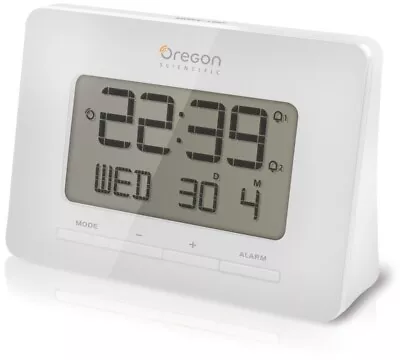 Oregon Scientific RM938 Tri Band Radio Controlled Alarm Clock With Dual Alarm • £13.99