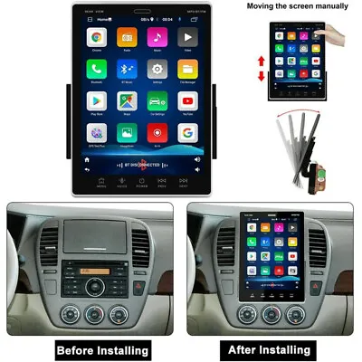 9.5  Double 2 Din Car Stereo Radio Android 10.1 GPS WiFi FM Touch Screen +Camera • $164.99