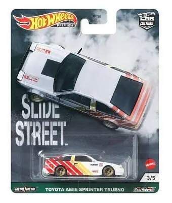 Hot Wheels Toyota AE86 Sprinter Trueno [TRD] Premium - New/Sealed/VHTF [E-808] • $34