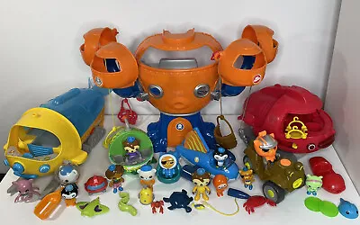 £92.90 • Buy Octonauts Toys Figures Bundle Octopod Creatures Gup S E R M X Playset