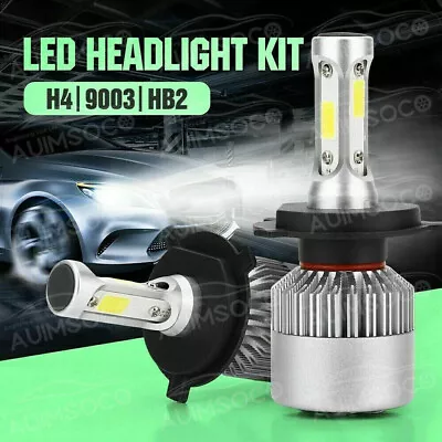 2x H4 9003 LED Headlight Bulbs Car & Truck Parts High&Low Dual Beam Kit 6000K LL • $24.99