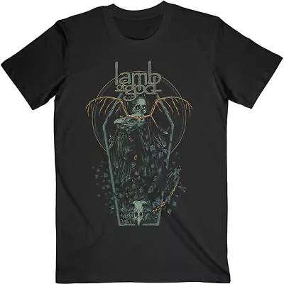 Lamb Of God Coffin Kopia Official Tee T-Shirt Mens • £17.13