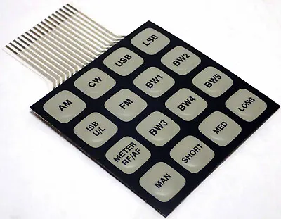 LUCAS 49026 MODE FUNCTION KEYPAD For RACAL 6790/GM HF HAM RADIO RECEIVER NOS! • $31.28