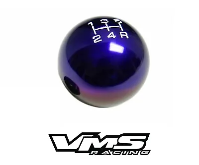 Vms Racing Titanium Round Billet Gear Lever Shift Knob For Mitsubishi 5 Speed • $21.95