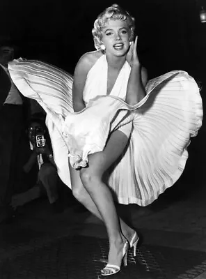 BEAUTIFUL MARYLIN MONROE FAMOUS ‘SEVEN YEAR ITCH’ PIN-UP - 8x10 PHOTO REPRINT • $7.94