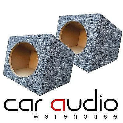 £34.95 • Buy T1-6x9 6x9 MDF Box Enclosure In DarkGrey Carpet For Car Speakers Sold As Pairs