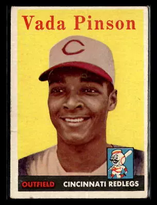 1958 Topps #420 Vada Pinson • $14.99