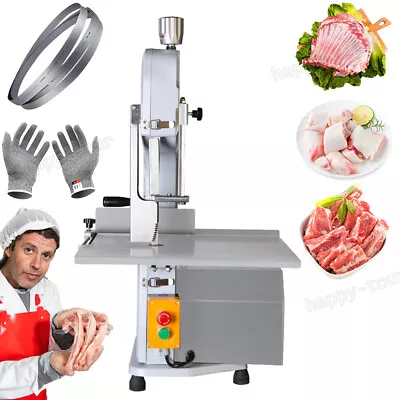 1500W Electric Meat Bone Saw Machine Commercial Frozen Meat Bandsaw Cutter • $462.99