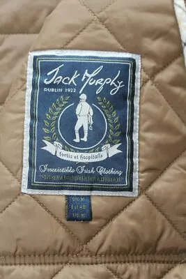 Jack Murphy Outdoor Light Brown  Quilted Gilet - Size Medium • £9.99