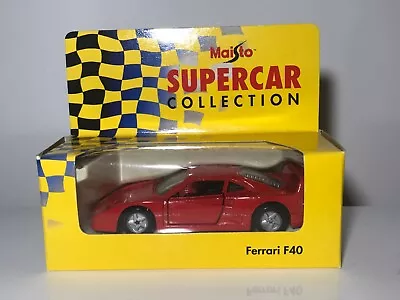 Maisto Supercar Collection Ferrari F40 Boxed • £5