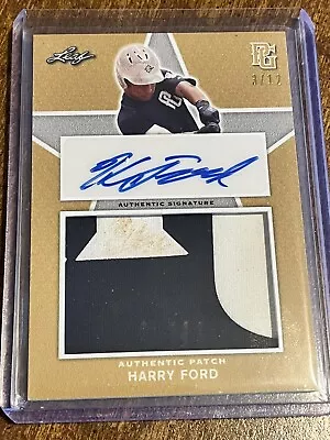 Harry Ford 2020 Leaf Perfect Game Jersey Dirty Patch Autograph #3/12 Mariners • $109.99