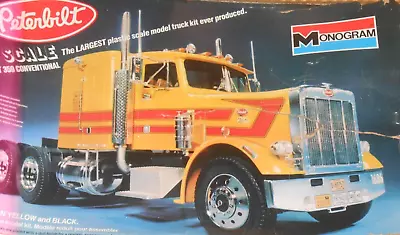 Monogram Peterbilt 359 Conventional 1:16 Scale • $60