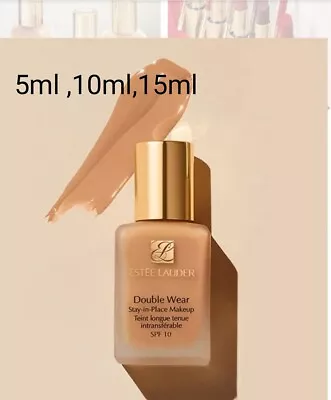 ESTEE LAUDER Double Wear Foundation 5ml10ml15ml Shades Available • £9.25