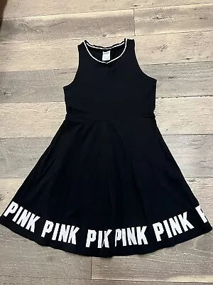 Pink Victoria's Secret Black Tennis Sundress Size M • $9.99