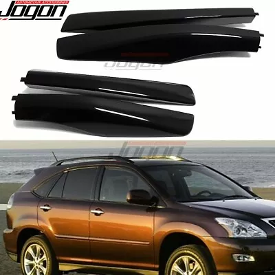 Black Roof Rack Rail End Cover Shel For Lexus RX330 350 400h 2004 2005 2006-2009 • $34.50