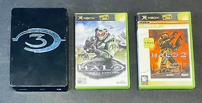 Halo -Game Bundle (3 Games)/ Collection Xbox  And Xbox 360 • £10