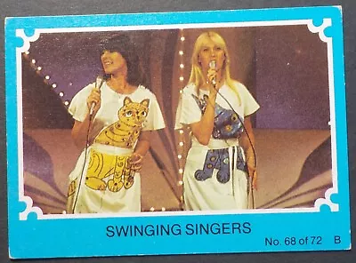 1976 Scanlens ABBA Trading Card No 68(Blue Set)(LotE1123N3)Free Postage • $9.95